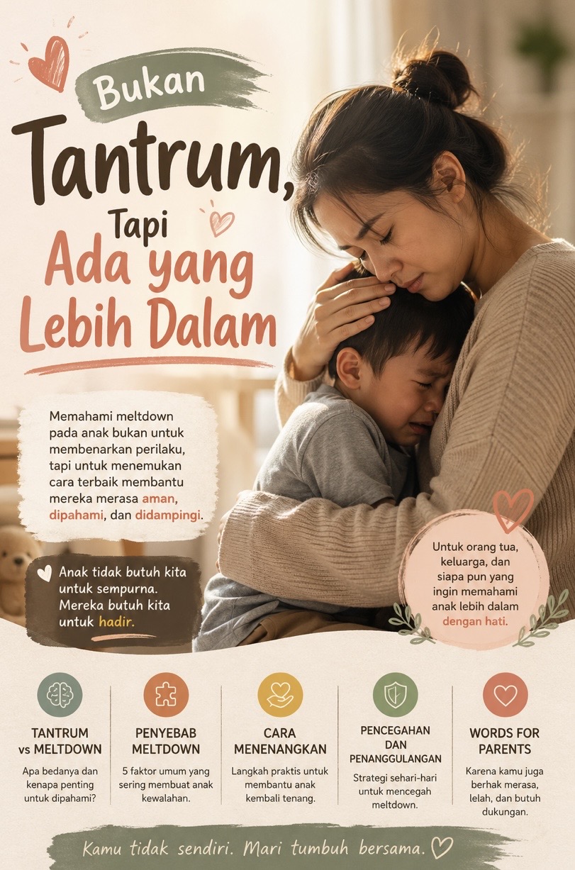 Bukan Mengamuk Biasa: Memahami Kedalaman Meltdown pada Anak 